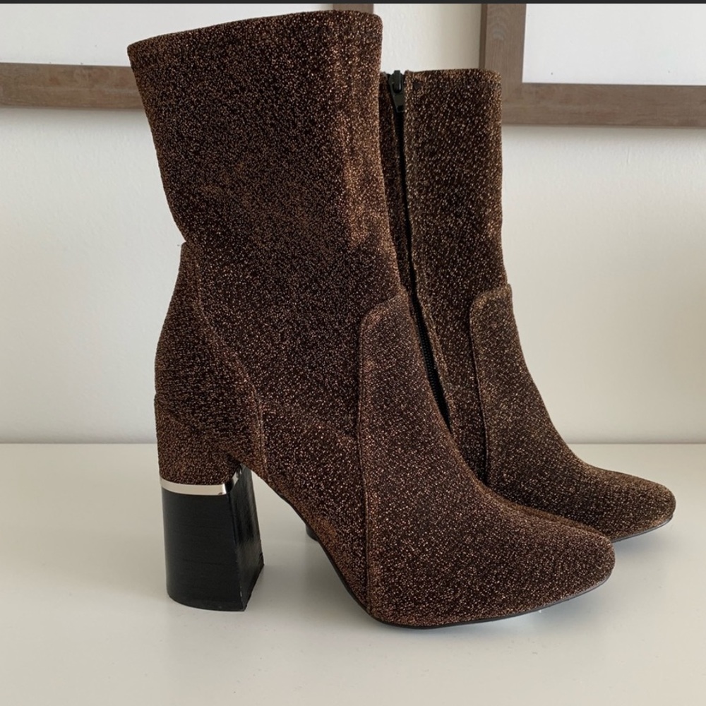 Lurex Sock Booties